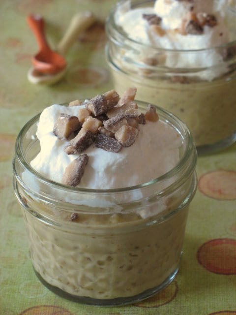 Toffee Butterscotch & Tapioca Pudding - Tartelette