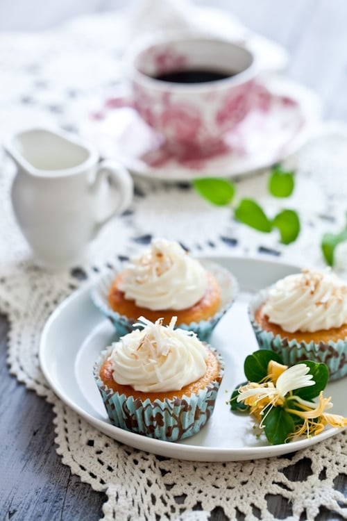 Honeysuckle & Jasmine Cupcakes