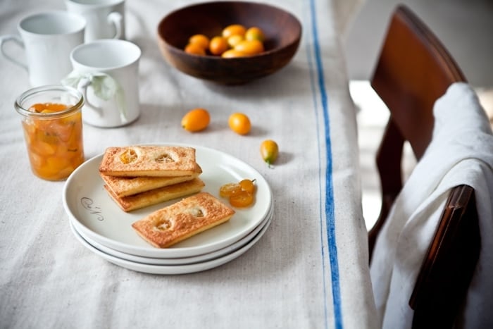 Kumquat & Almond Cakes