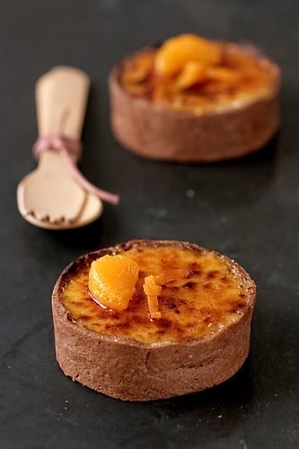 Tangerine Creme Brulee Tartelettes