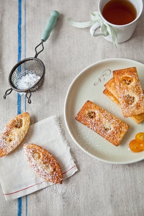 Kumquat & Almond Cakes