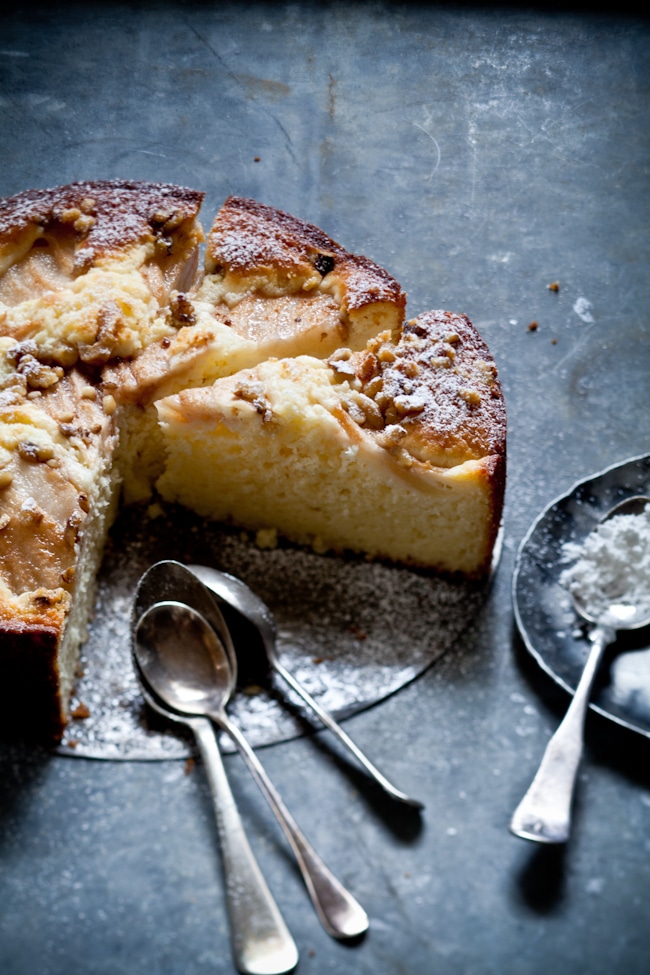 Pear Almond Cake