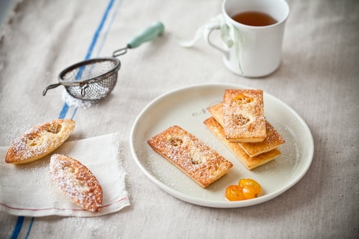 Kumquat & Almond Cakes