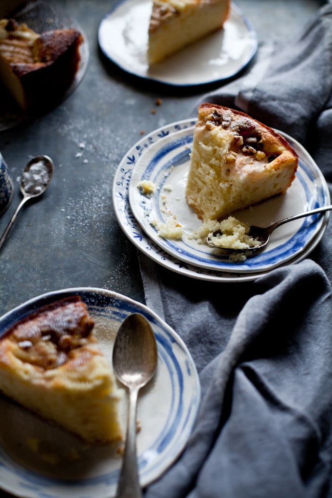 Pear Almond Cake