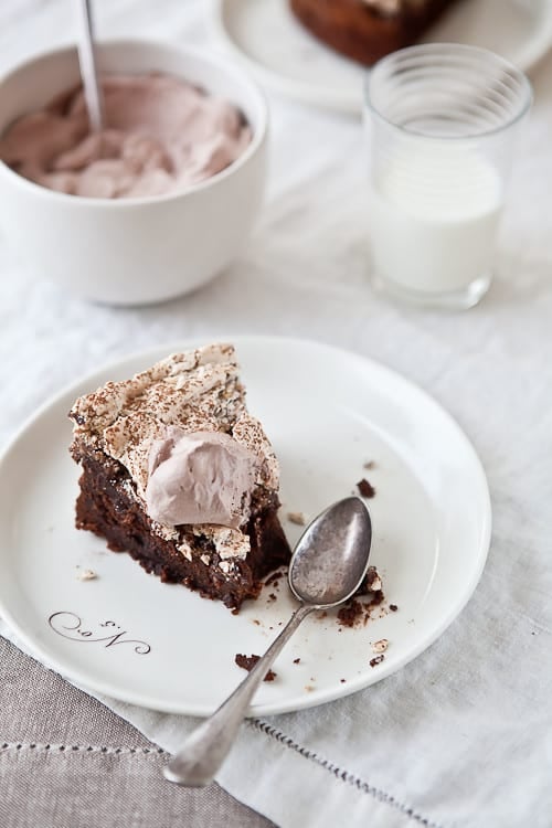 Chocolate & Hazelnut Meringue Cake