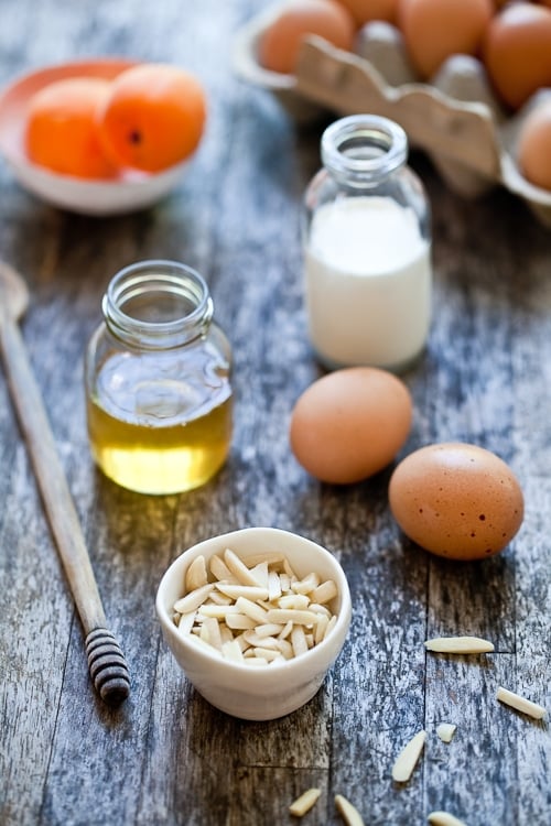 Apricot Almond Tarte Ingredients