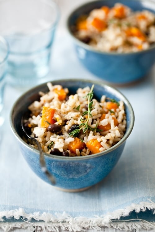 Butternut Squash and Coconut Milk Rice