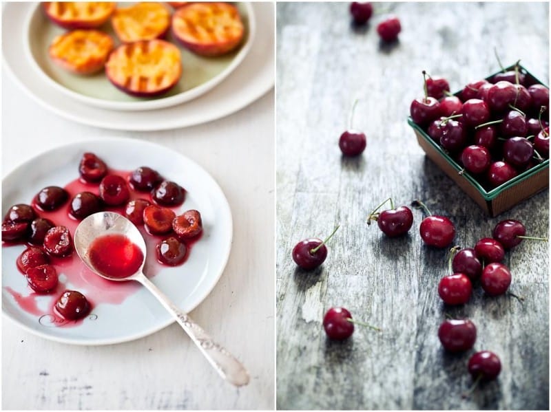 Cherries - Cut Peaches