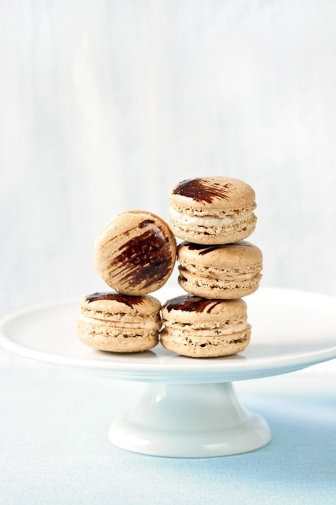 Chicory & Cream Macarons