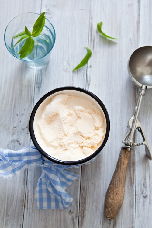 Lemon Verbena Ice Cream