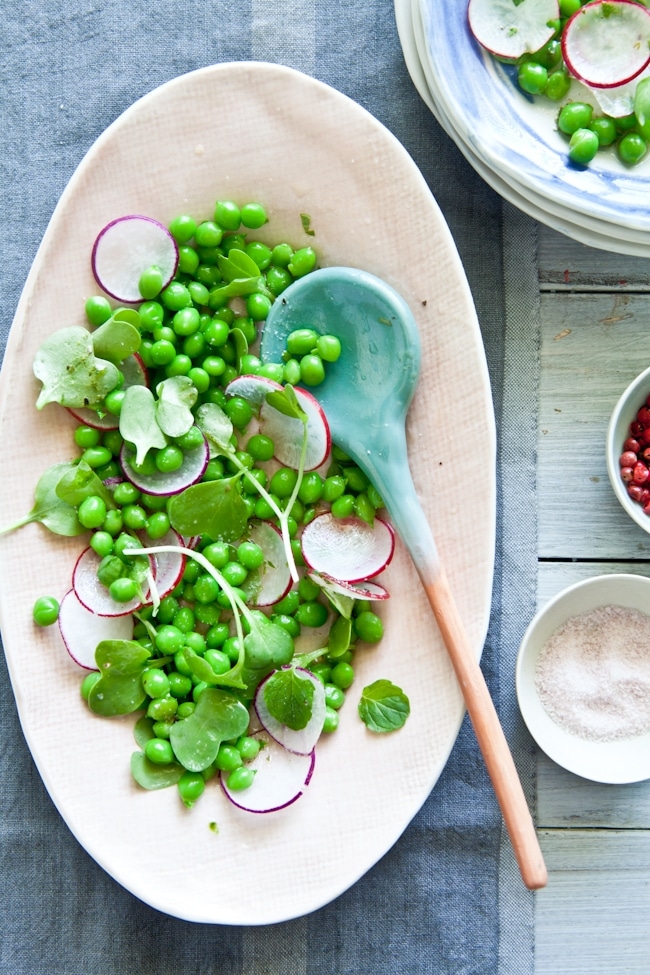 Peas & Radish Salad