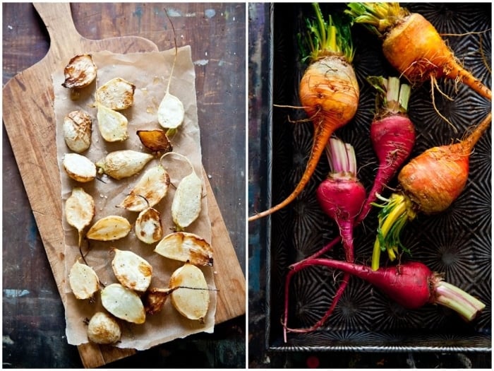 Roasted Turnips & Beets