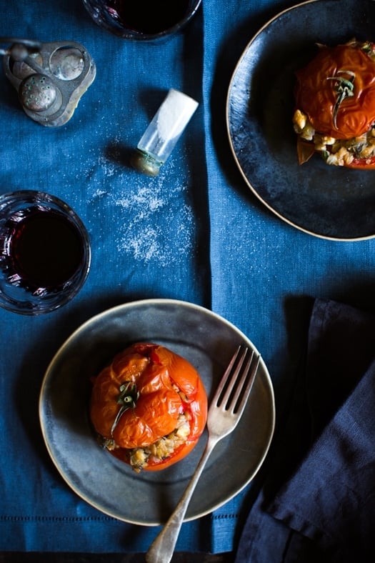 Stuffed Tomatoes _ Plated