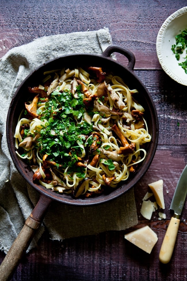 Wild Mushroom Pasta