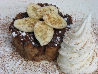 Banana Chocolate Bread Pudding