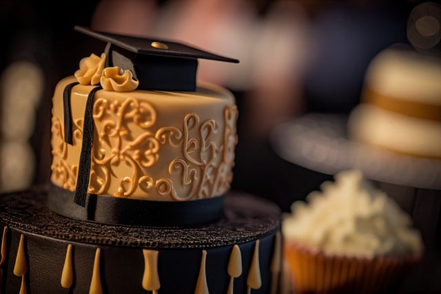 graduation cake for phd